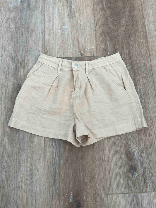 Women's L'Agence Linen Shorts, Size 24