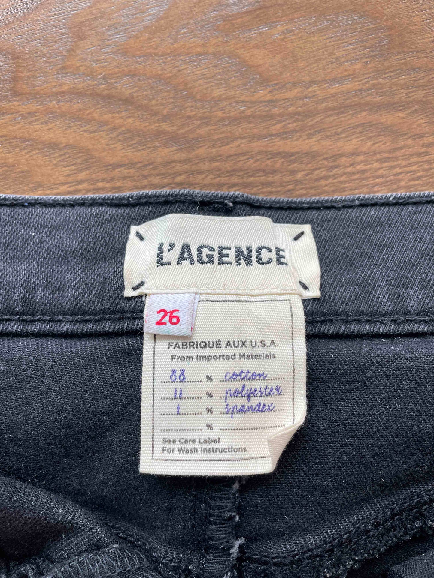 Women's L'Agence Denim Shorts, Size 26