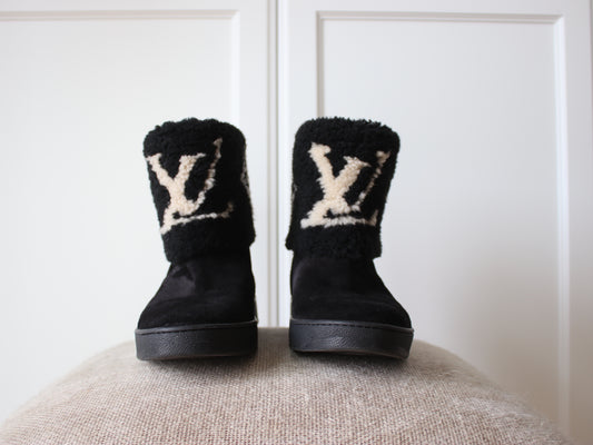 Louis Vuitton UGG Drop Boots, 38