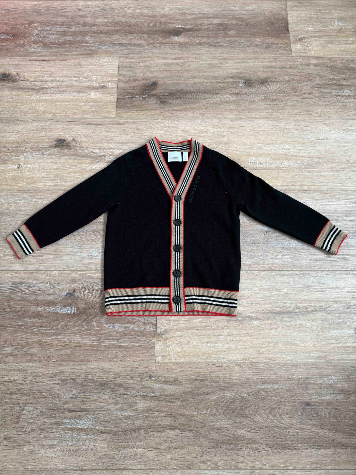 Kids Burberry Cardigan, 6Y