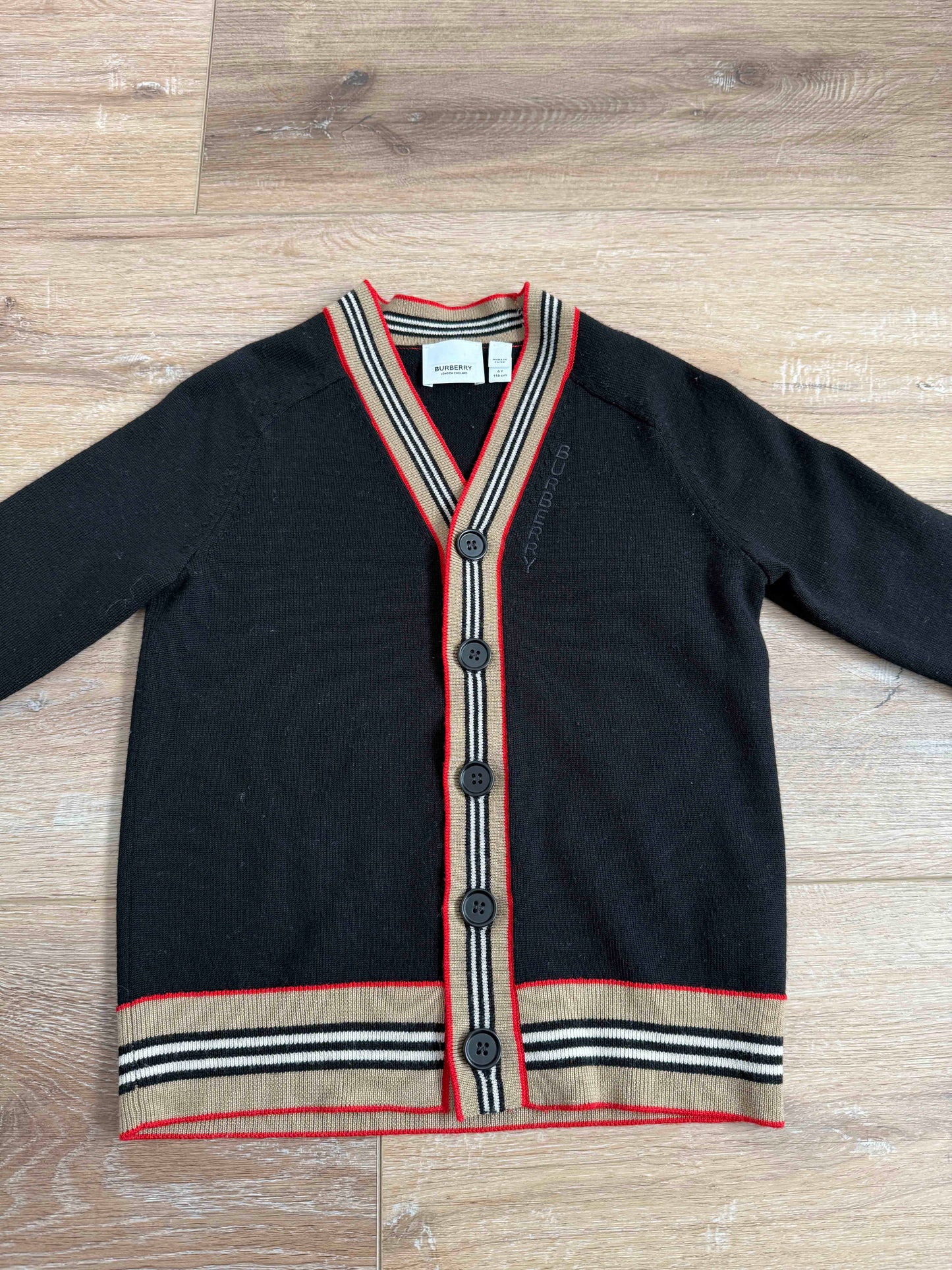 Kids Burberry Cardigan, 6Y