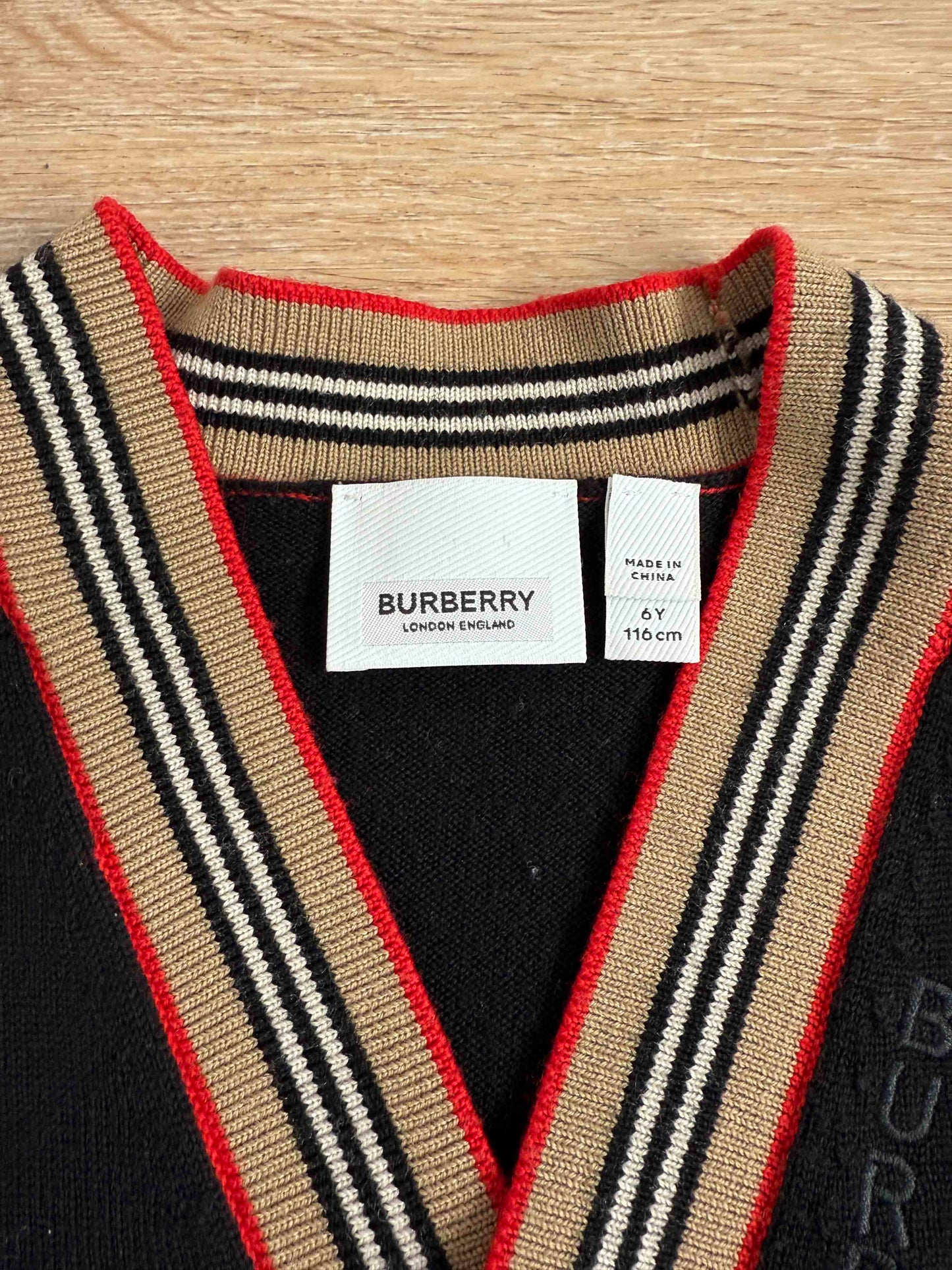 Kids Burberry Cardigan, 6Y