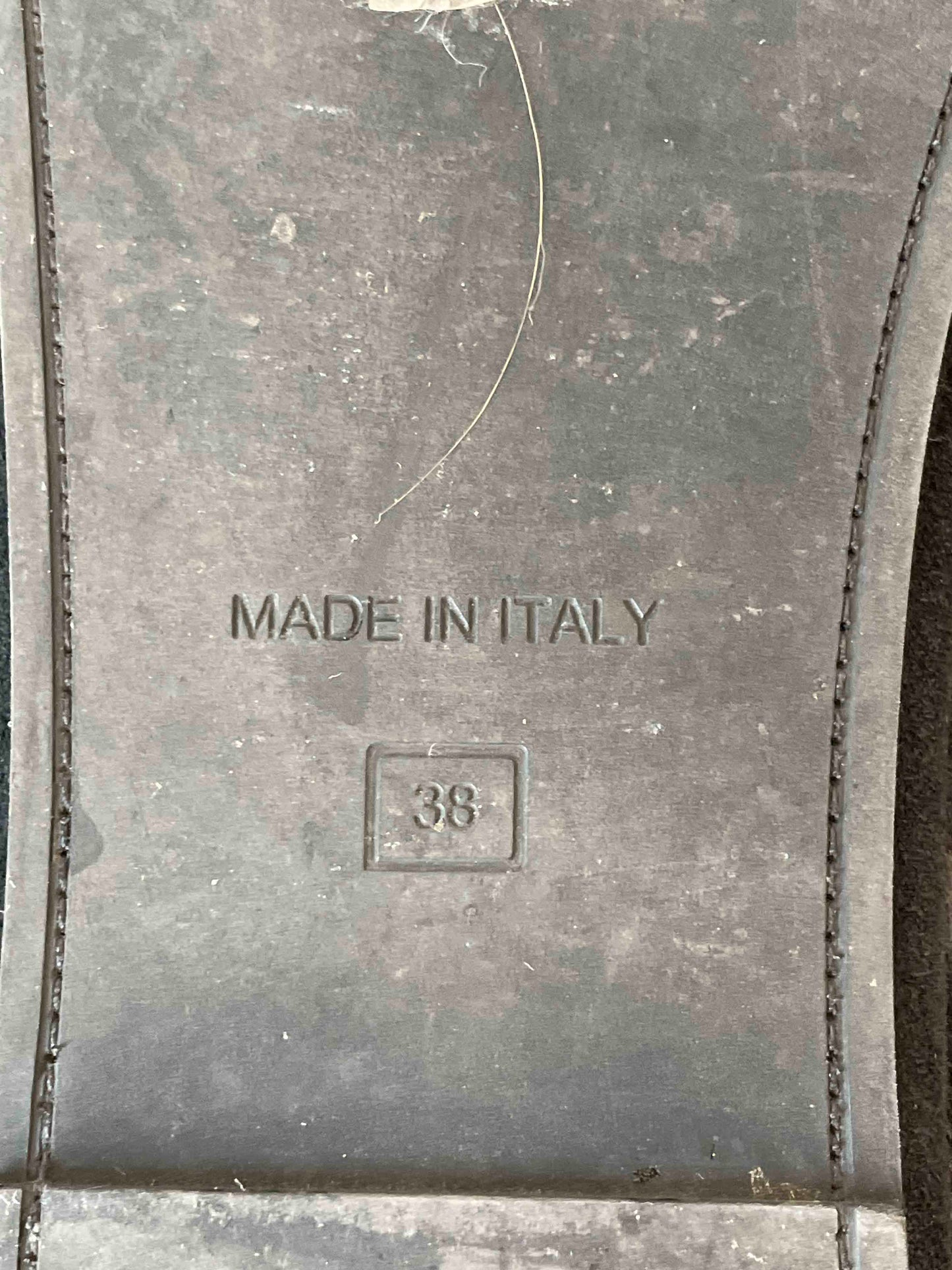 Fendi Folded Logo Loafers, 38