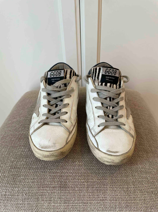 Golden Goose Zebra Detail Sneakers, 38