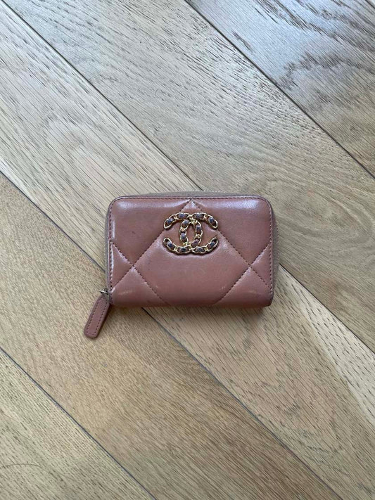 Chanel small zipper wallet