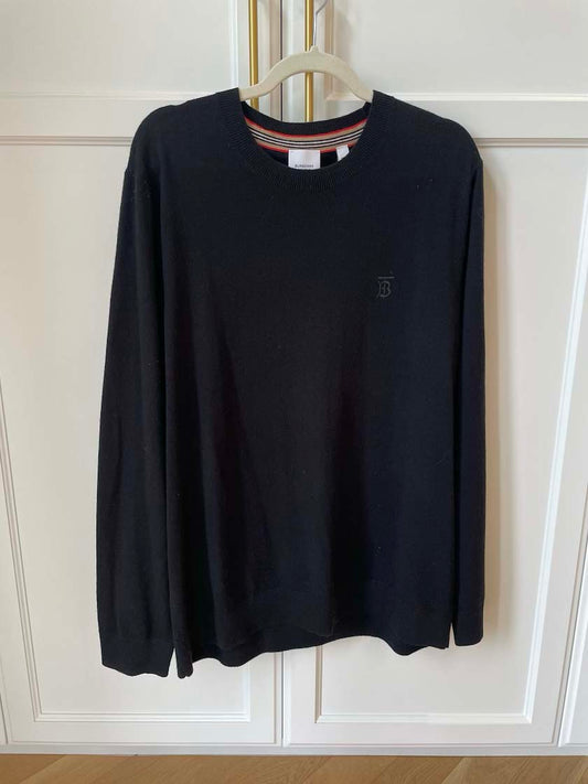 Mens Burberry Black Sweater