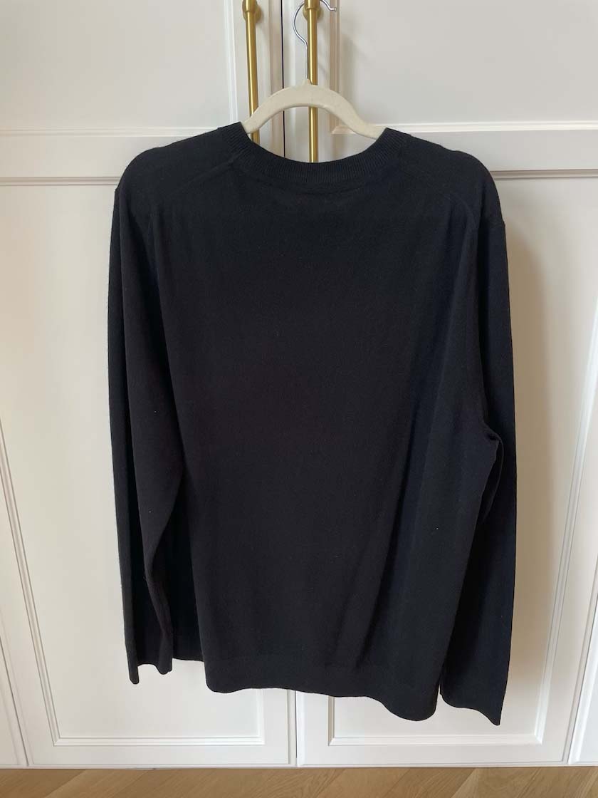 Mens Burberry Black Sweater