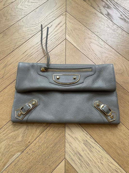 Balenciaga Grey Clutch/Pouch