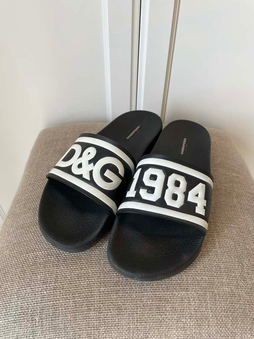 Dolce & Gabbana Men's Slides, 44