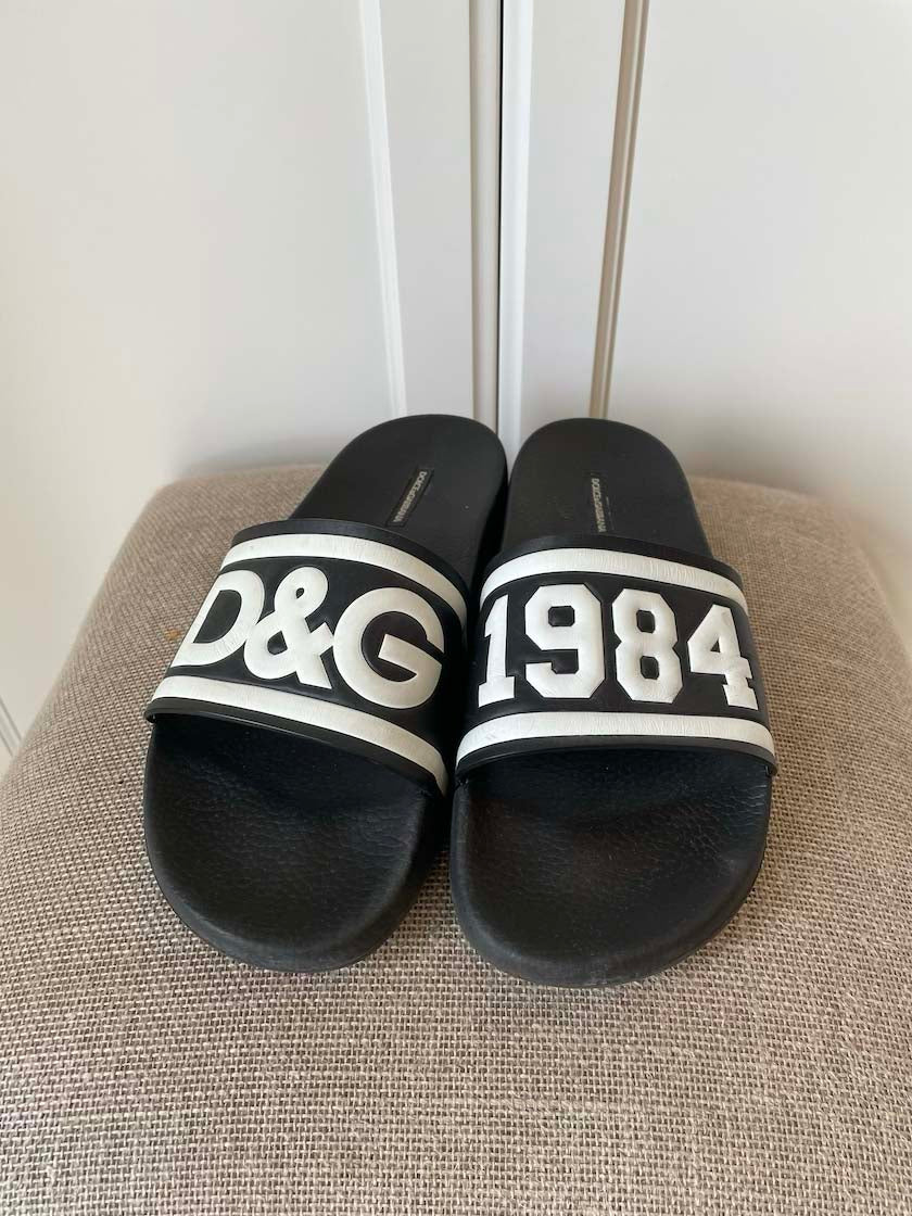 Dolce & Gabbana Men's Slides, 44