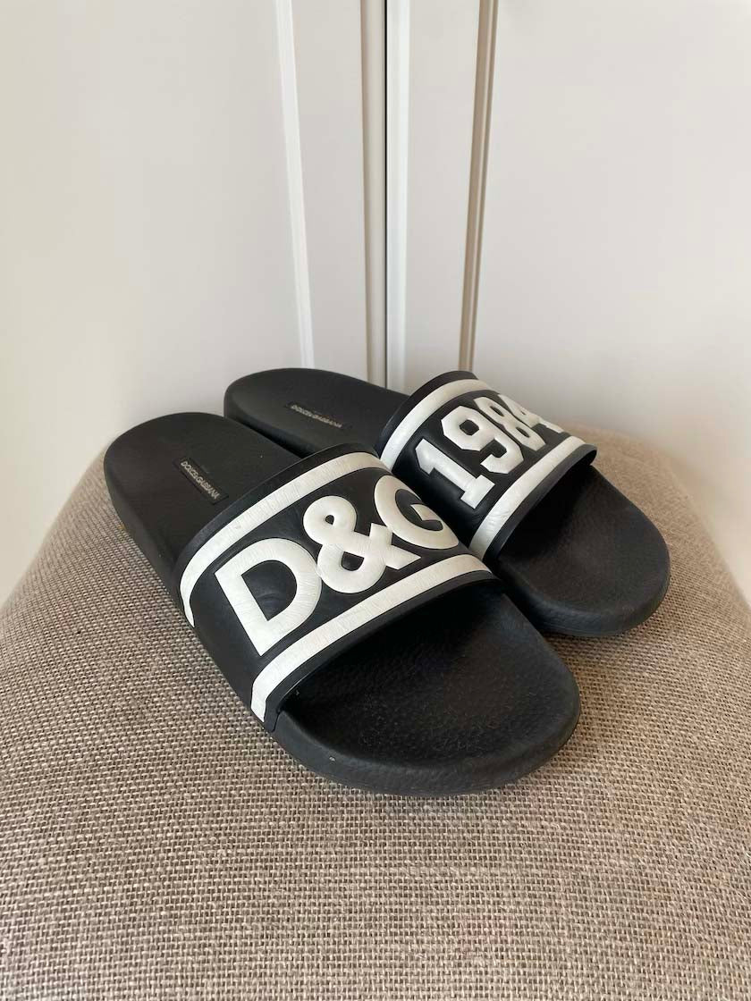 Dolce & Gabbana Men's Slides, 44