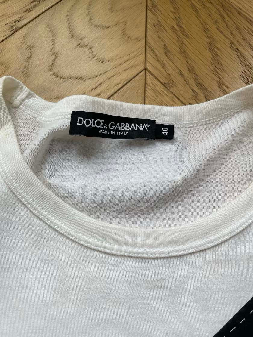 Dolce & Gabbana Patch Tee, 40