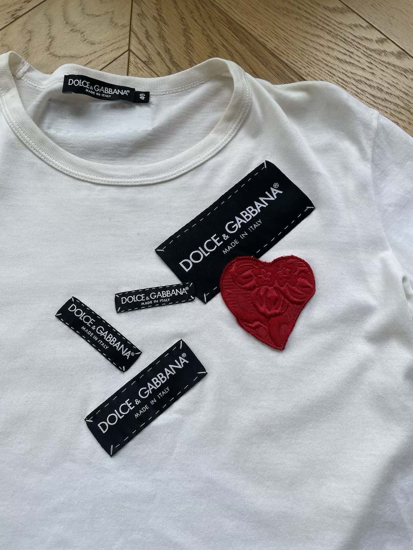 Dolce & Gabbana Patch Tee, 40