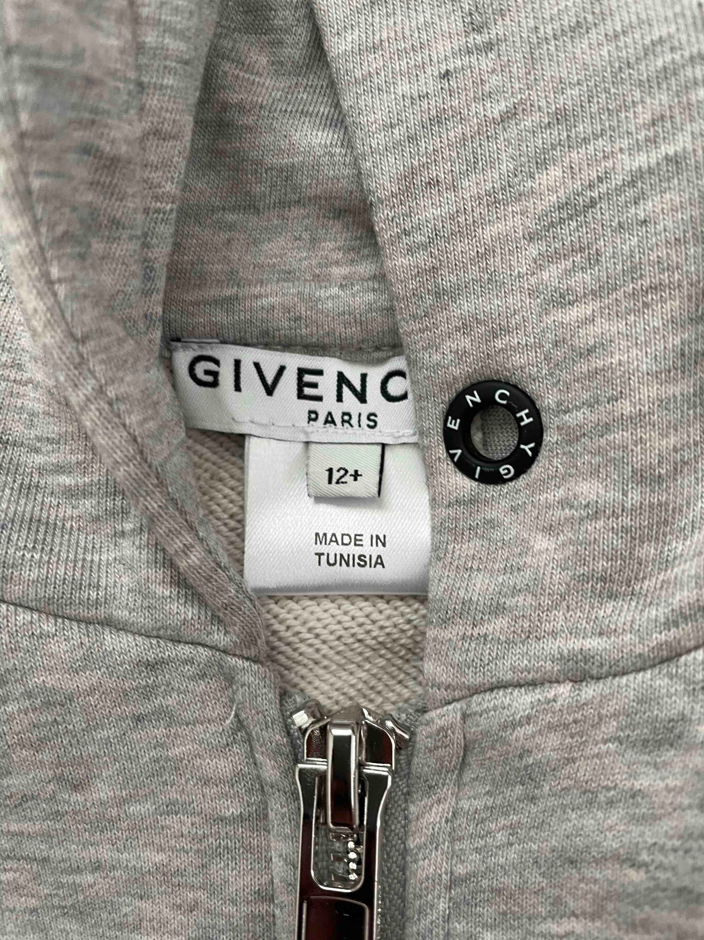 Kids Givenchy Zip-up Hoodie, 12