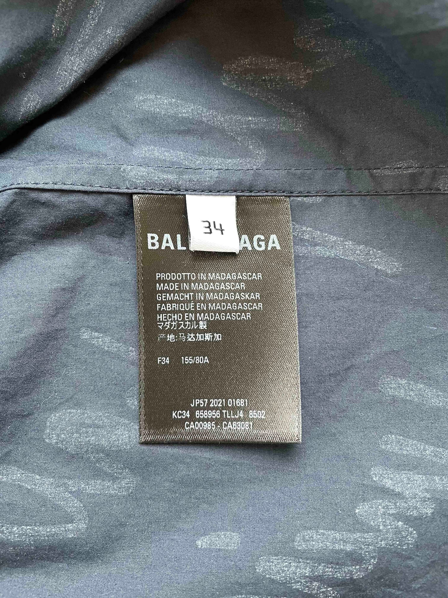 Balenciaga Button Down, 34